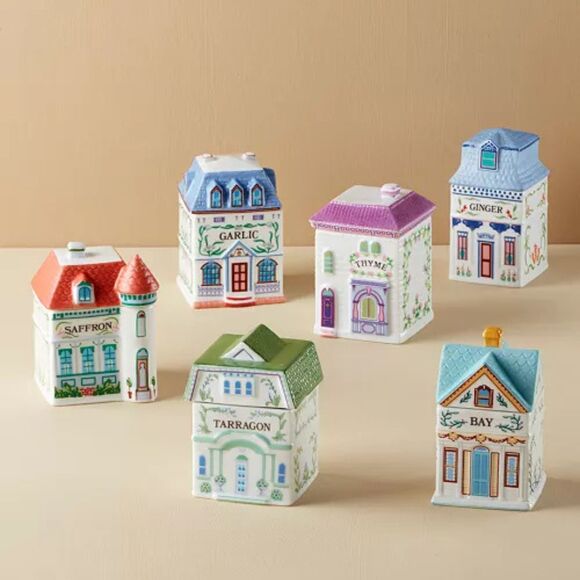 Lenox Spice Village 24 Piece Jar Complete Full Set 2024 Collection - NEW IN BOX - Picture 6 of 9